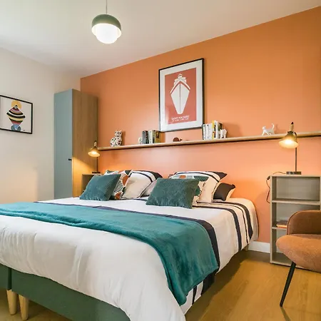 Renove, Lumineux Proche Avec Parking - Fr-1-306-1299 Сен-Бревен-ле-Пен